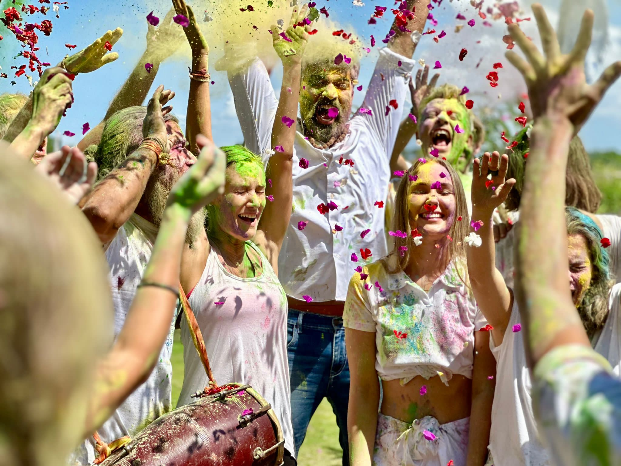 Our First Celebration at Vedic - and it's Holi